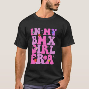 Camiseta Groovy Na Minha BMX Girl Era Art Para Mulheres BMX
