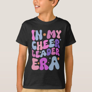 Camiseta Groovy Na Minha Era De Líder De Torcida Cheerleade