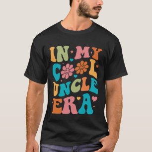 Camiseta Groovy Na Minha Família Legal Tio Era Engraçada