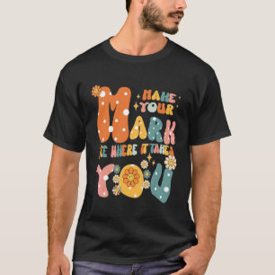 Camiseta Groovy O Dia Do Ponto Faça Sua Marca Veja Onde Iss