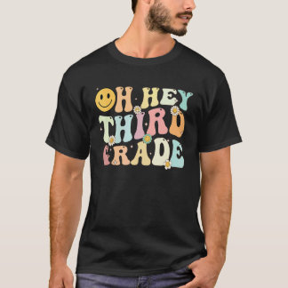 Camiseta Groovy Oh Hey 3ª Terceira Série Volta às Aulas Ens