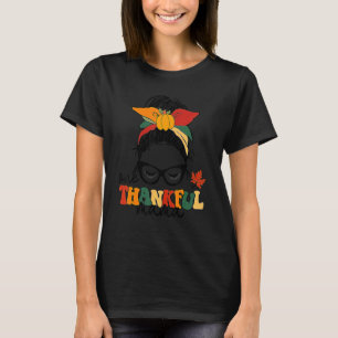 Camiseta Groovy One Obrigado Mamãe Mensageira Mulheres Manh