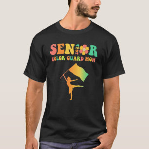 Camiseta Groovy Orud Mãe de um Mais velho de Guarda Colorid