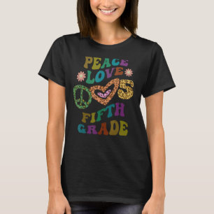 Camiseta Groovy PEACE LOVE 5º GRAU Leopard Print 5 Gr