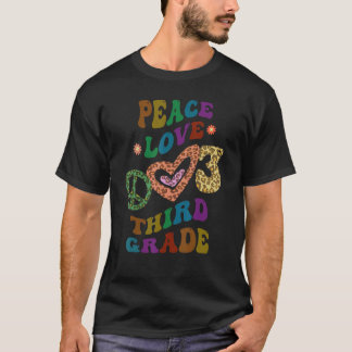 Camiseta Groovy PEACE LOVE Leopard 3º Gr