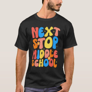 Camiseta Groovy Próxima Parada da Escola Secundária G