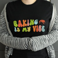 Groovy Retro Baking É Meu Teto Vibe, Baker