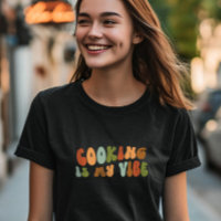 Groovy Retro Cozinhar É Minha Tela, Chef Foodie Co