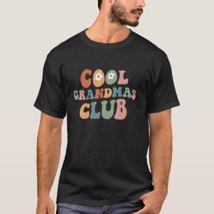 Camiseta Groovy Retro Legal Vovó Clube Funny Vovó Moth