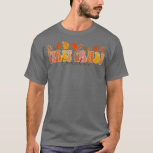 Camiseta Groovy Retro Primeiro Grau Professor Vintage Queda