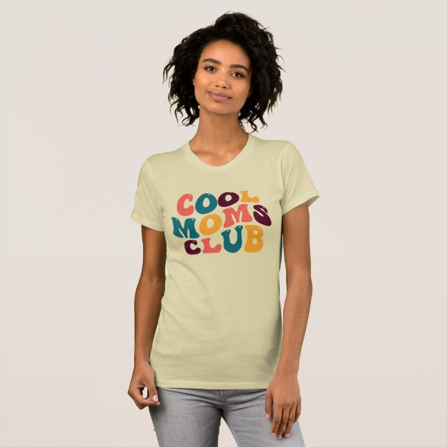 Camiseta Groovy Retro Summer Vibes Sad Beige do legal Clube (Frente Completa)