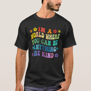 Camiseta Groovy Seja Gentil Daisy Autista Autismo Saúde Men