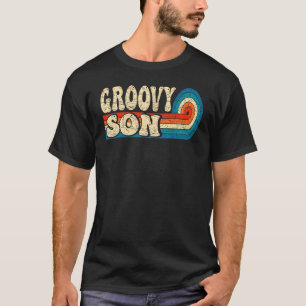 Camiseta Groovy Son 70s Nostalgia estética de 1970 Retro So
