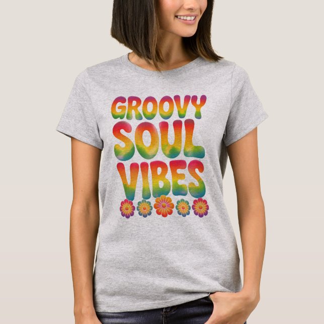 Camiseta Groovy Soul Vibes (Frente)