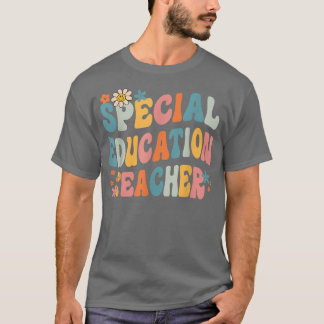 Camiseta Groovy Sped Ed Professora De Educação Especial De