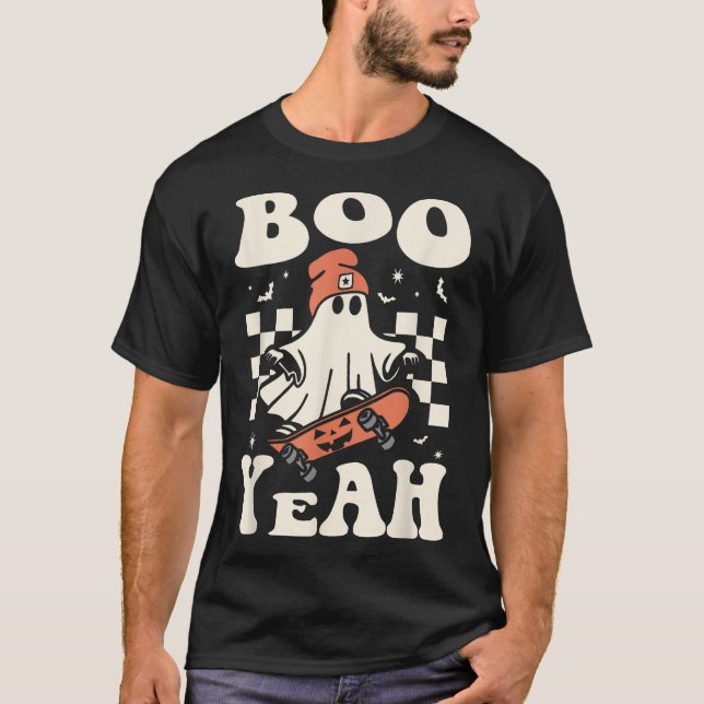 Camiseta Groovy Spooky Vibes (Frente)