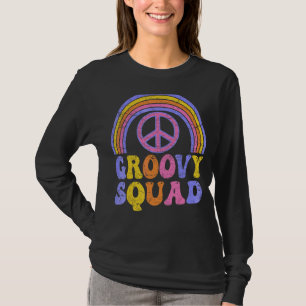 Camiseta Groovy Squad 70s — Retro Estético 70s Corresponden