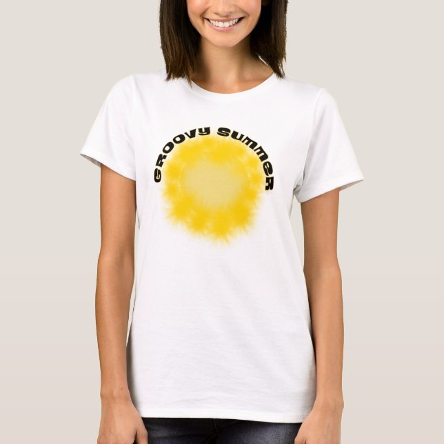 Camiseta Groovy Summer (Frente)