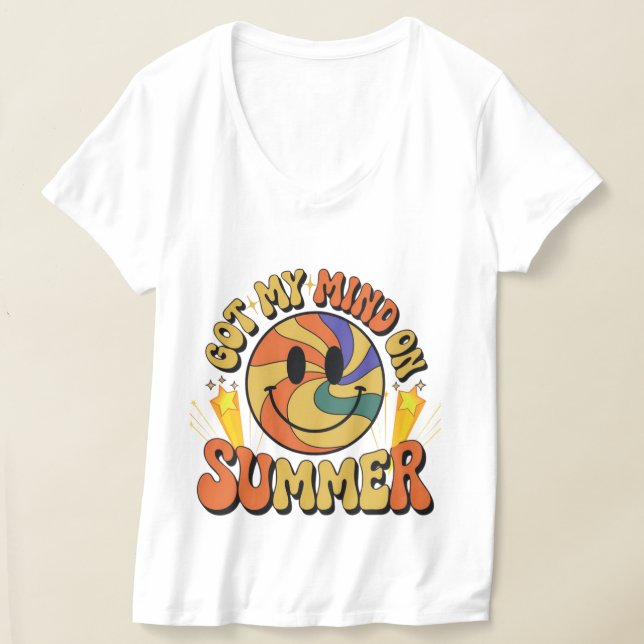Camiseta Groovy Summer Vibes Smiley Tee (Postura )