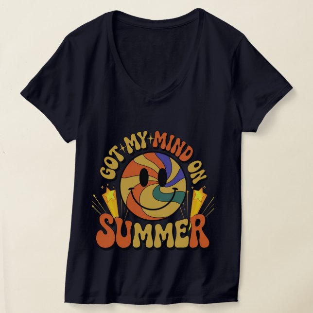 Camiseta Groovy Summer Vibes Smiley Tee (Postura )