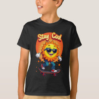 Groovy Sun Skater - Mantenha-se Legal na roupa de