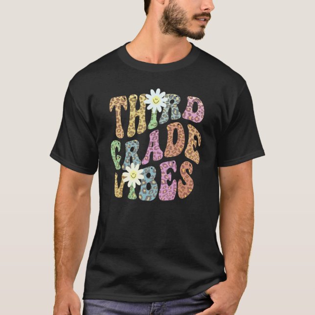 Camiseta Groovy TERCEIRO GRAU VIBES Professor Leopard Impre (Frente)