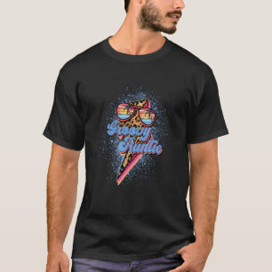 Camiseta Groovy tia 70s Nostalgia estética de 1970 Retro