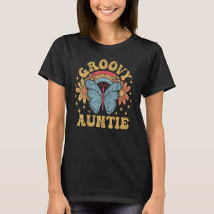 Camiseta Groovy tia 70s Nostalgia estética de 1970 Retro