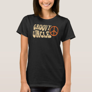Camiseta Groovy Tio 70s Nostalgia estética de 1970 Retro