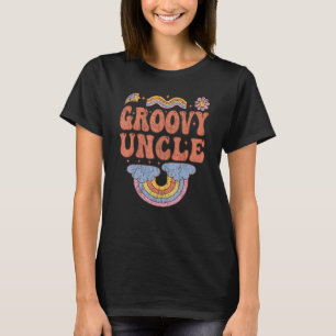 Camiseta Groovy Tio 70s Nostalgia estética de 1970 Retro