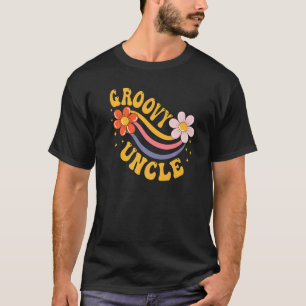 Camiseta Groovy Uncle 70s Aesthetic Nostalgia 1970's Retro 