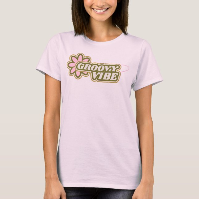 Camiseta Groovy Vibe (Frente)