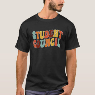 Camiseta Groovy Vibes do Conselho Estudante