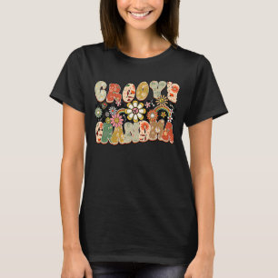 Camiseta Groovy vovó Daisy Boho, Avó da Paz, Nana H