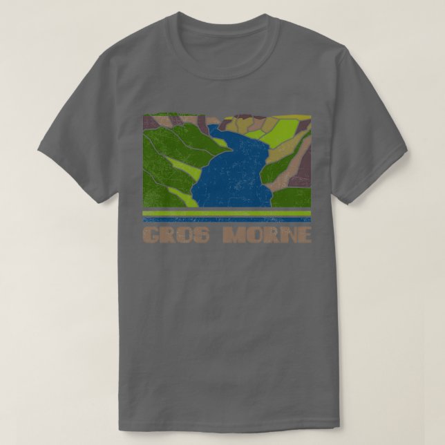 Camiseta Gros Morne Vintage Souvenir (Frente do Design)