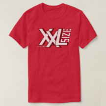 Grösse XXL - SIZE XXL - my Number Designerschrift