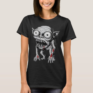 Camiseta Grotesque Goblin com Mãos Sangrentas