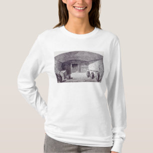 Camiseta Grotta Campana na altura de sua descoberta