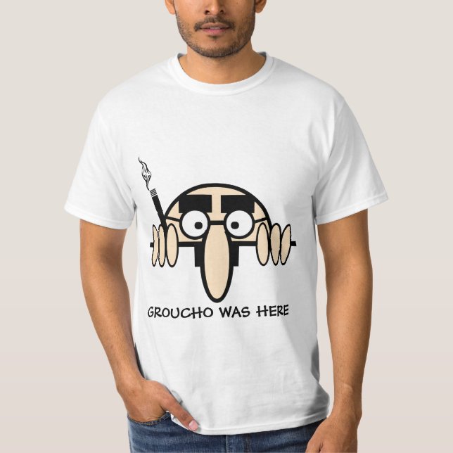 Camiseta Groucho estava aqui (Frente)