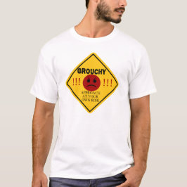Camiseta Grouchy. Aproximação a seu próprio risco