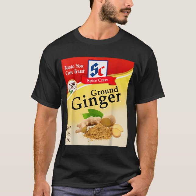 Camiseta Ground Ginger Condiment Costume Holiday Sce Costum (Frente)