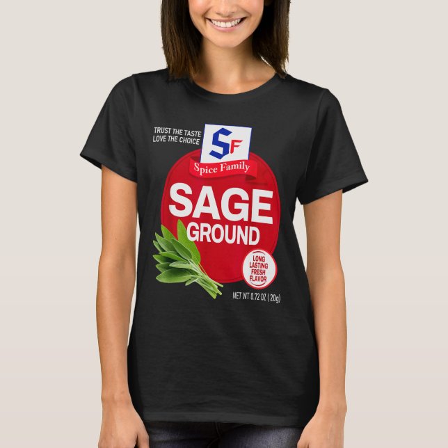 Camiseta Ground Sage Halloween Sce Costume Group Matching  (Frente)
