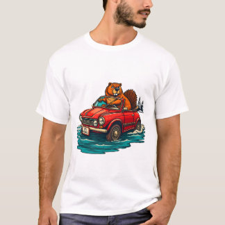 Camiseta GROUNDHOG Atende À Natureza: T-Shirts Impressas Pe