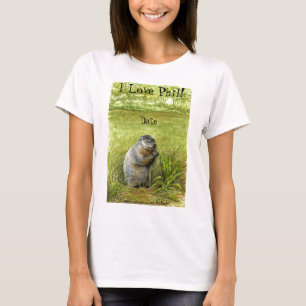 Camiseta Groundhog Day "I Love Phil", longa manga T-Shirt
