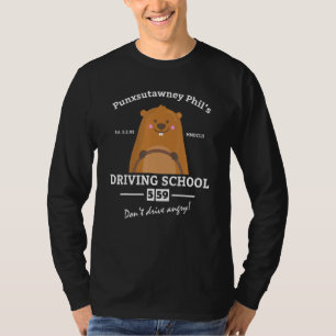 Camiseta Groundhog Day Punxsutawney Phil Drives
