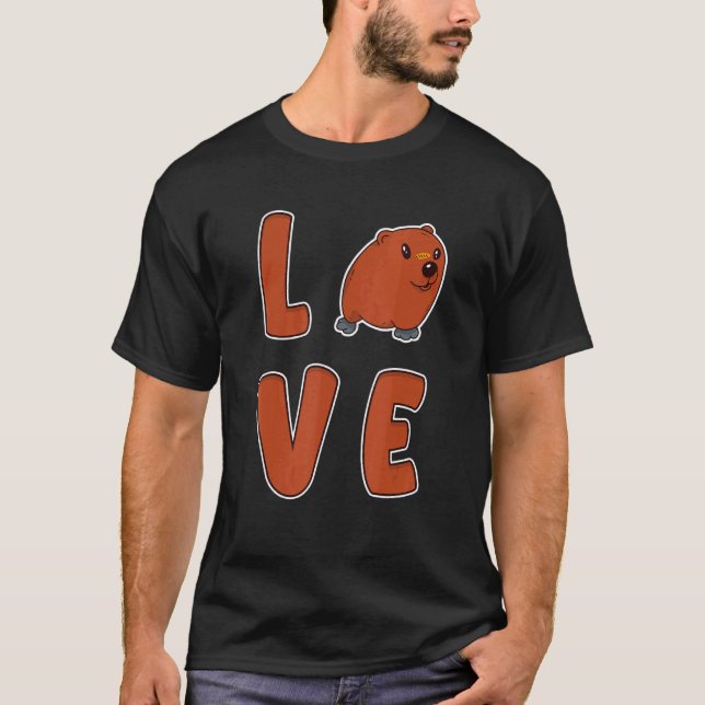 Camiseta Groundhog Love Groundhog Digger (Frente)