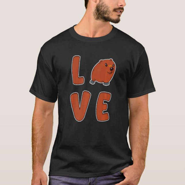 Camiseta Groundhog Love Groundhog Digger (Frente)