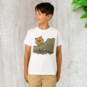 Camiseta Groundhog Pequim Através De Esfregões De Outono