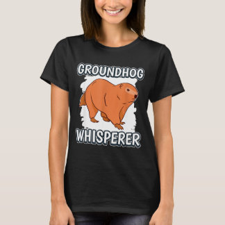 Camiseta Groundhog Whisperer Groundhog