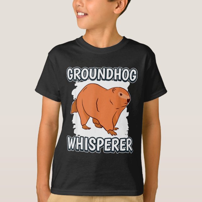 Camiseta Groundhog Whisperer Groundhog  (Frente)